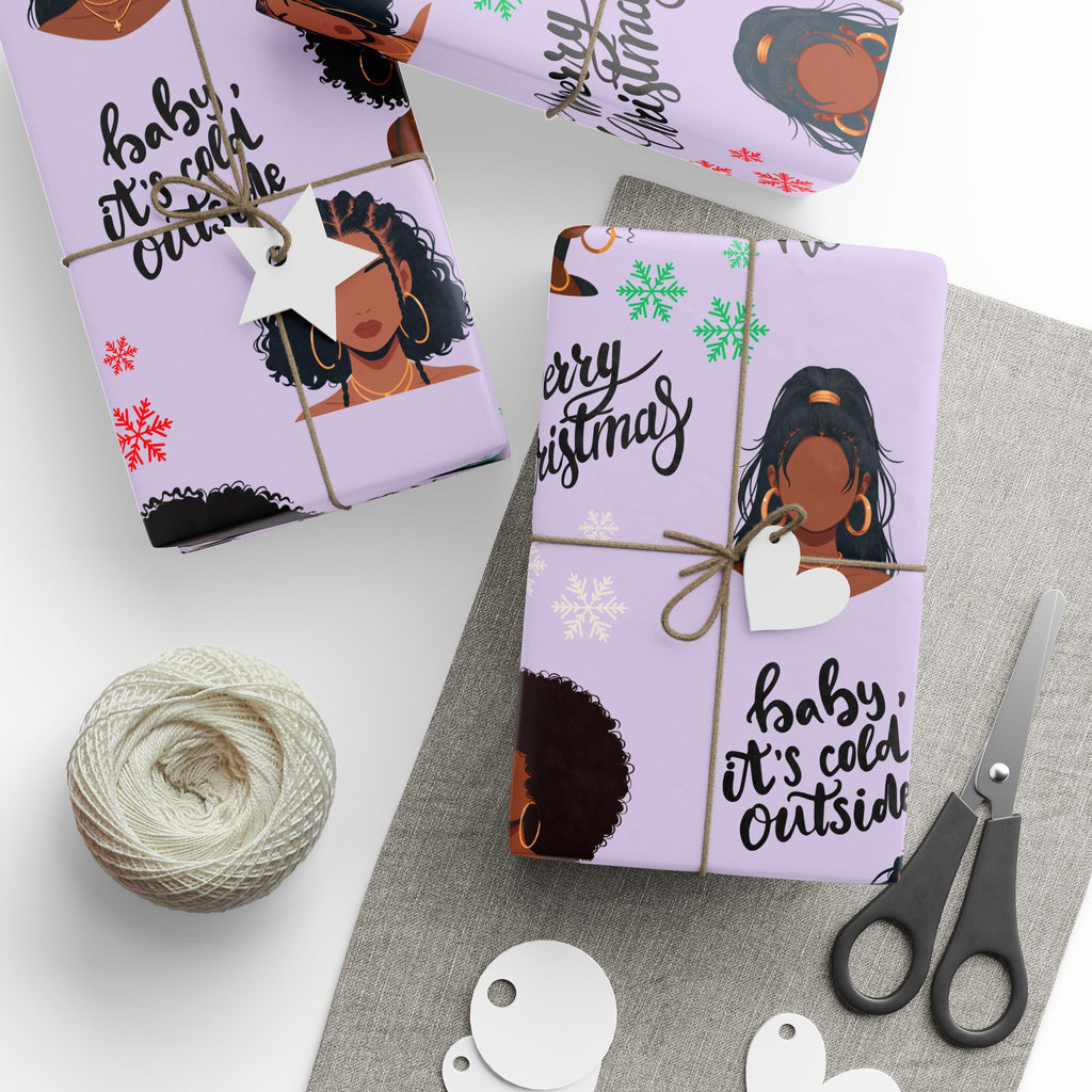 Curlmas Vibes - Wrapping Paper Roll