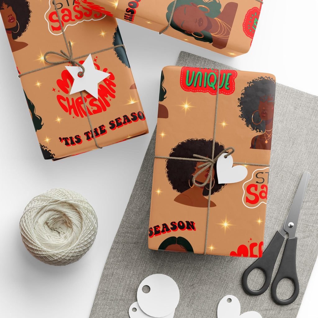 Brown Sugar Christmas - Wrapping Paper Roll