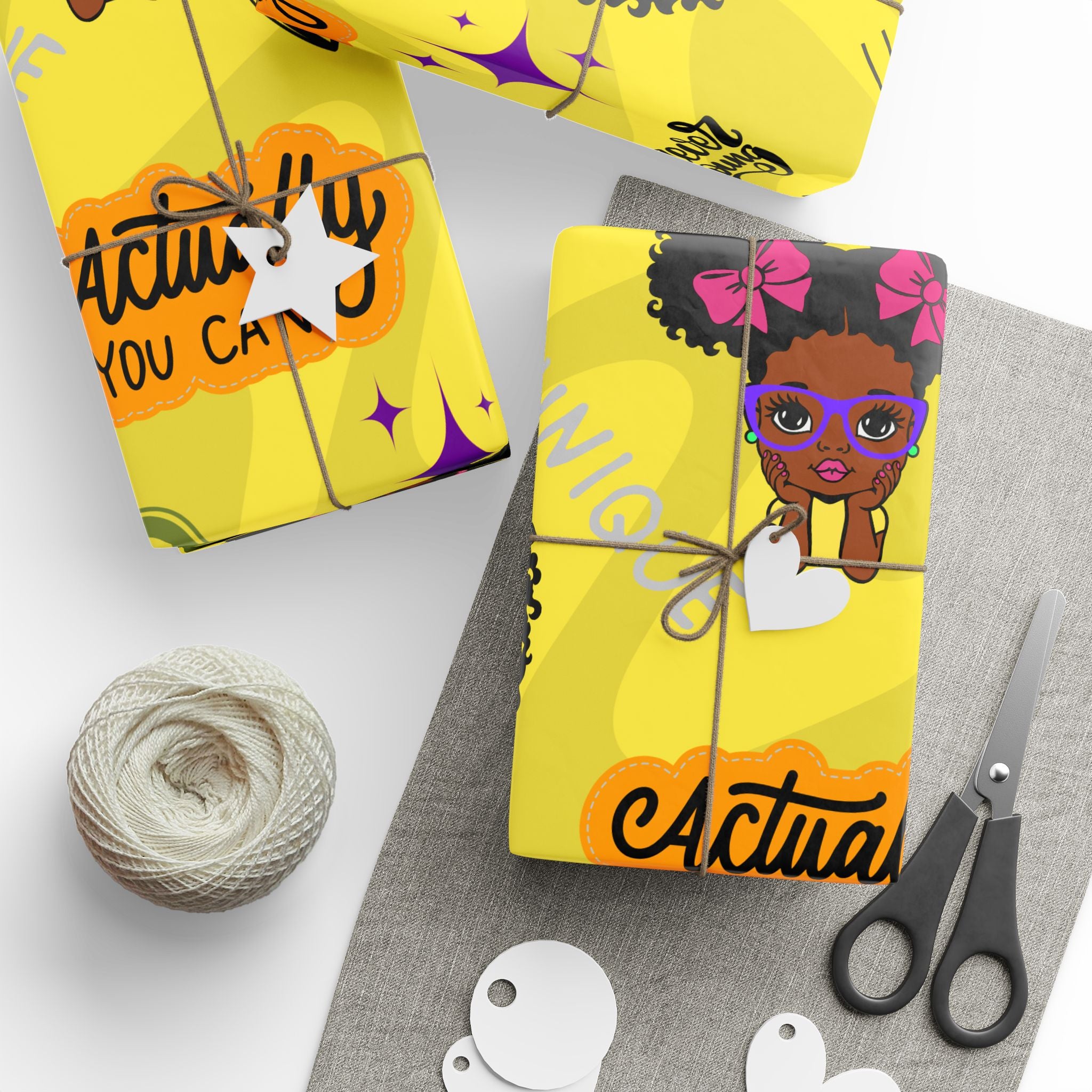 Girl Power - Wrapping Paper Roll