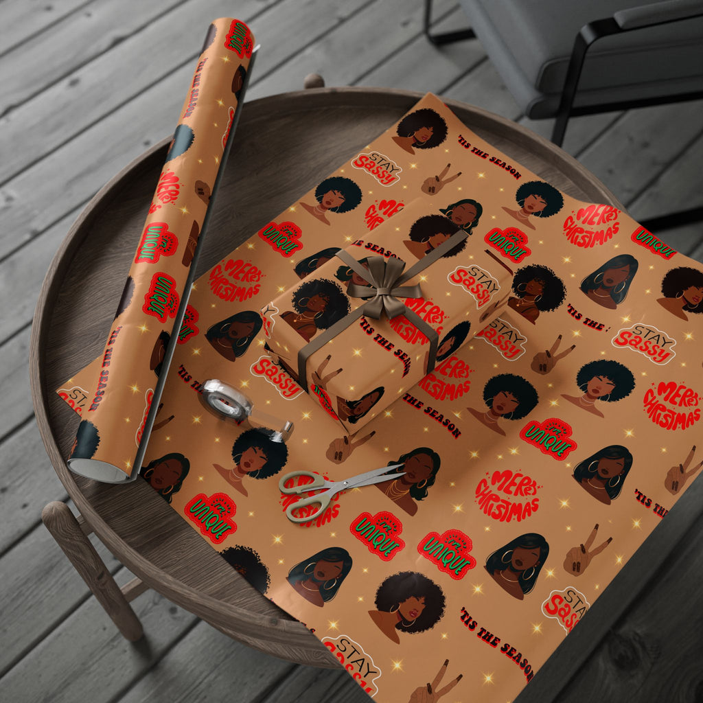 Brown Sugar Christmas - Wrapping Paper Roll