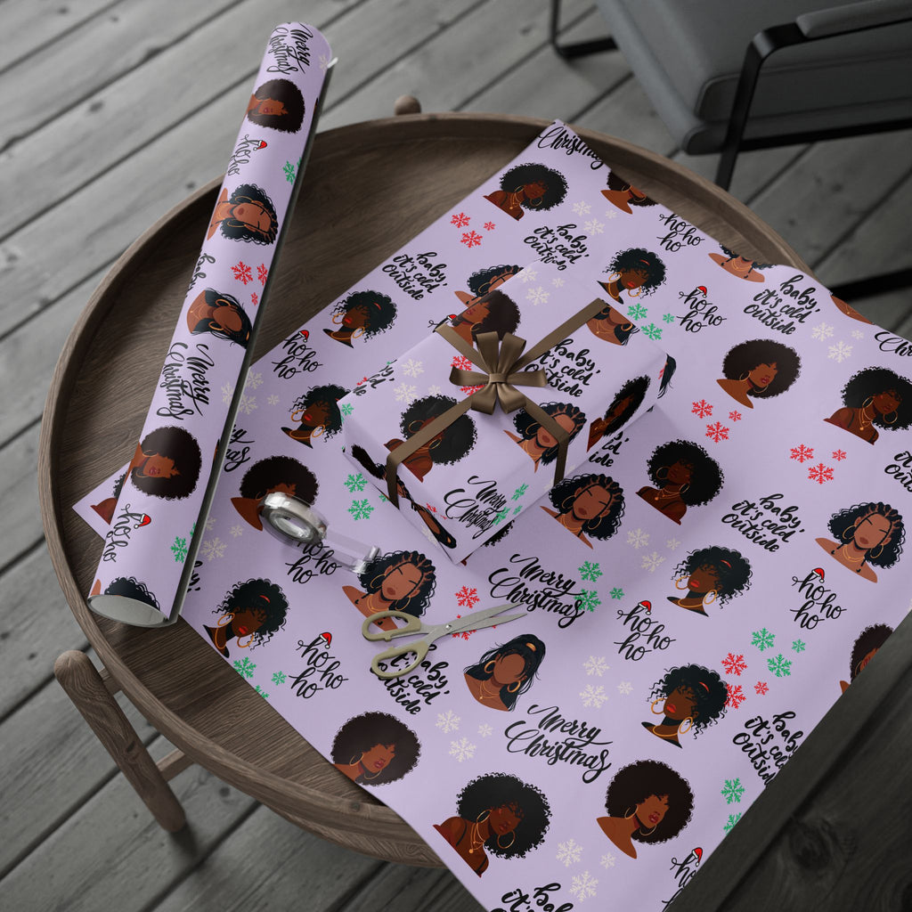 Curlmas Vibes - Wrapping Paper Roll