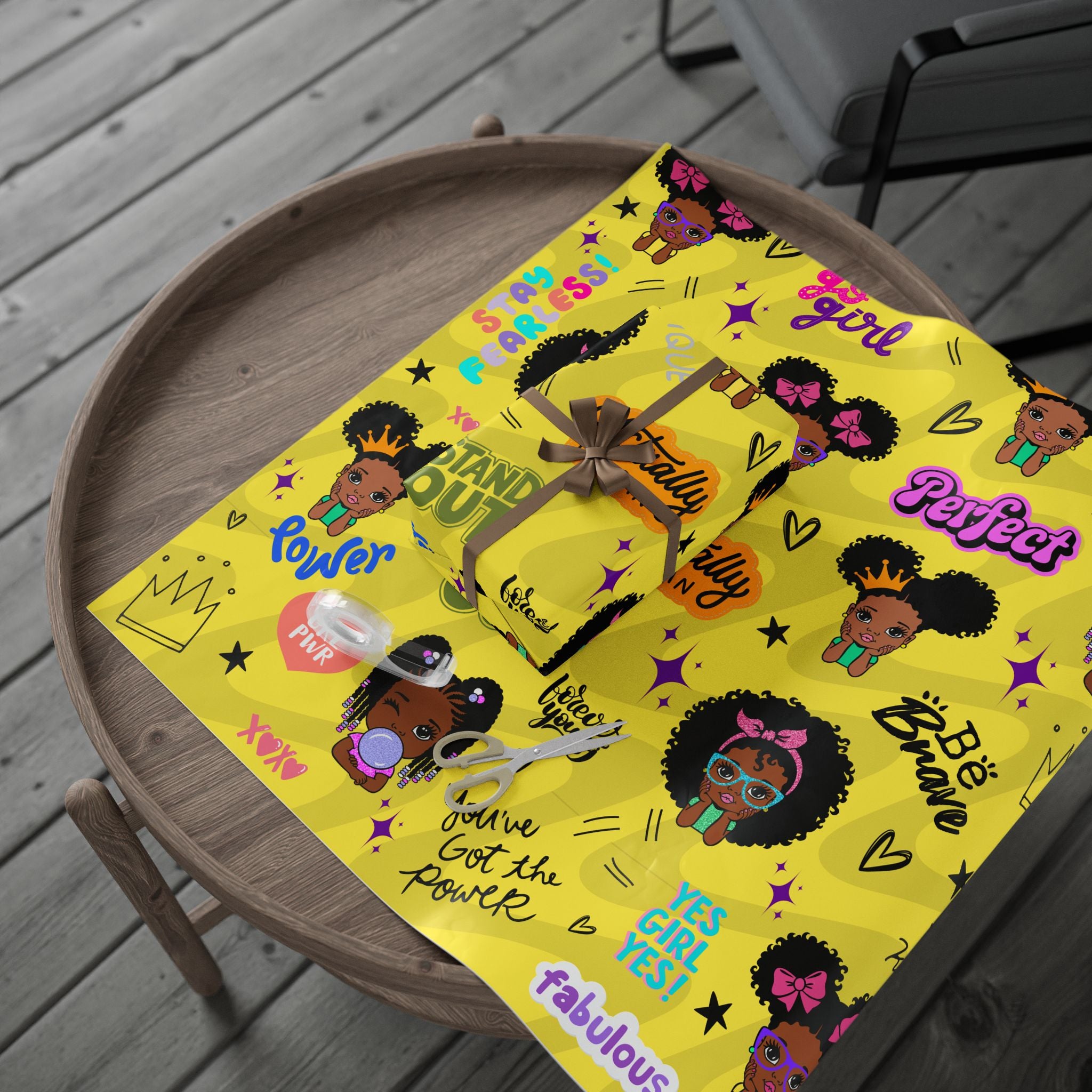 Girl Power - Wrapping Paper Roll