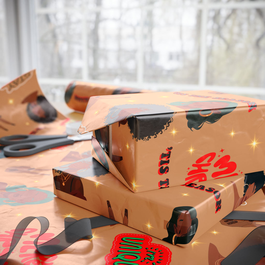 Brown Sugar Christmas - Wrapping Paper Roll