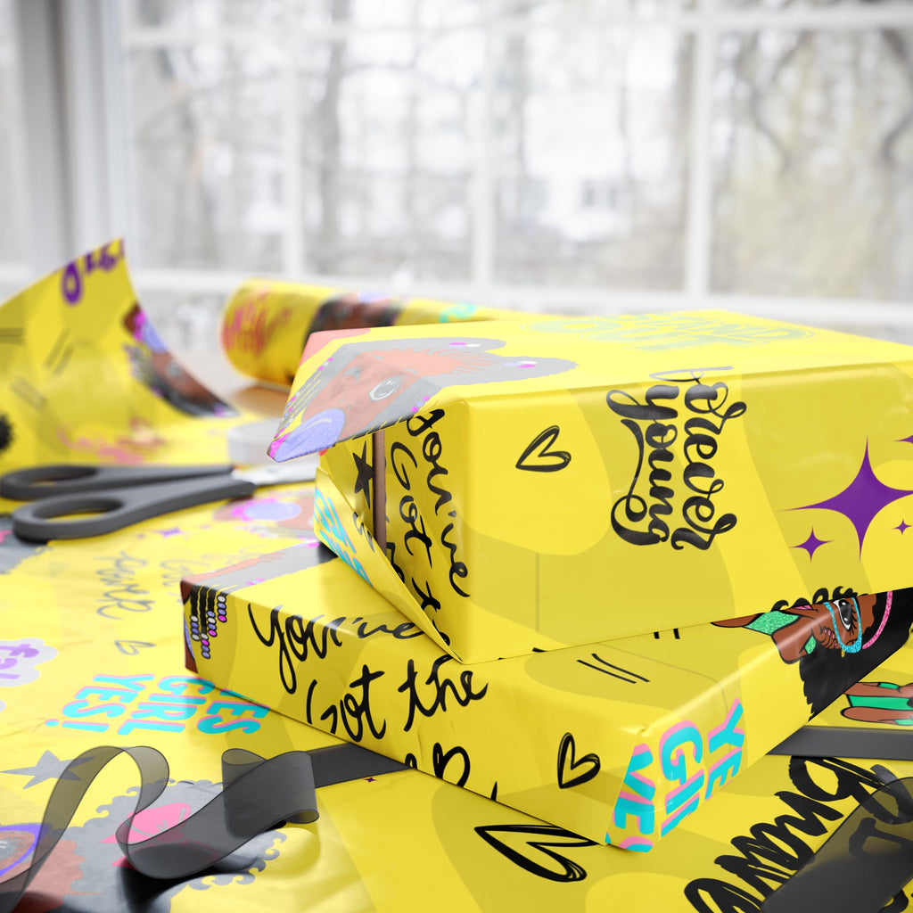Girl Power - Wrapping Paper Roll