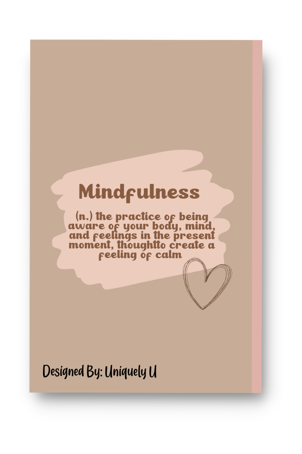 Kickin' It With My Mental: Daily Journal