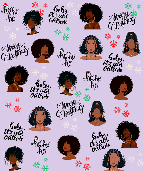 Curlmas Vibes - Wrapping Paper Roll